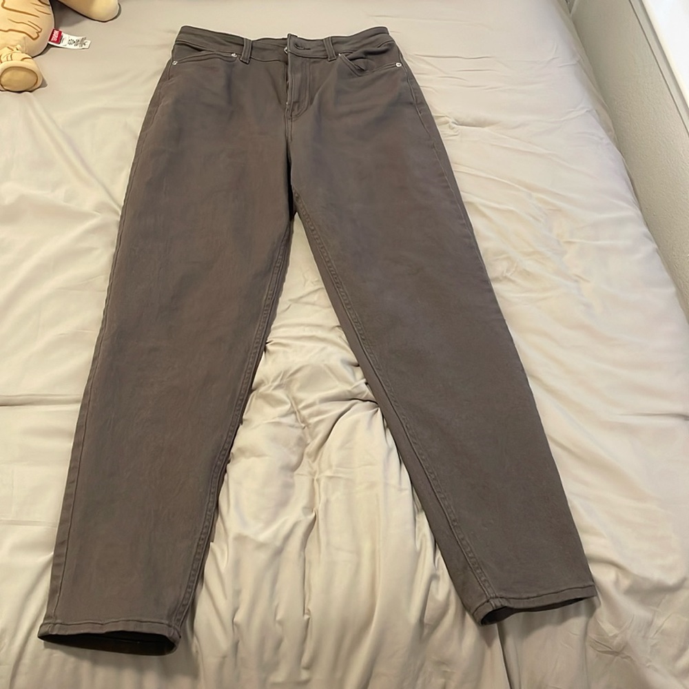 H&M straight leg grey jeans